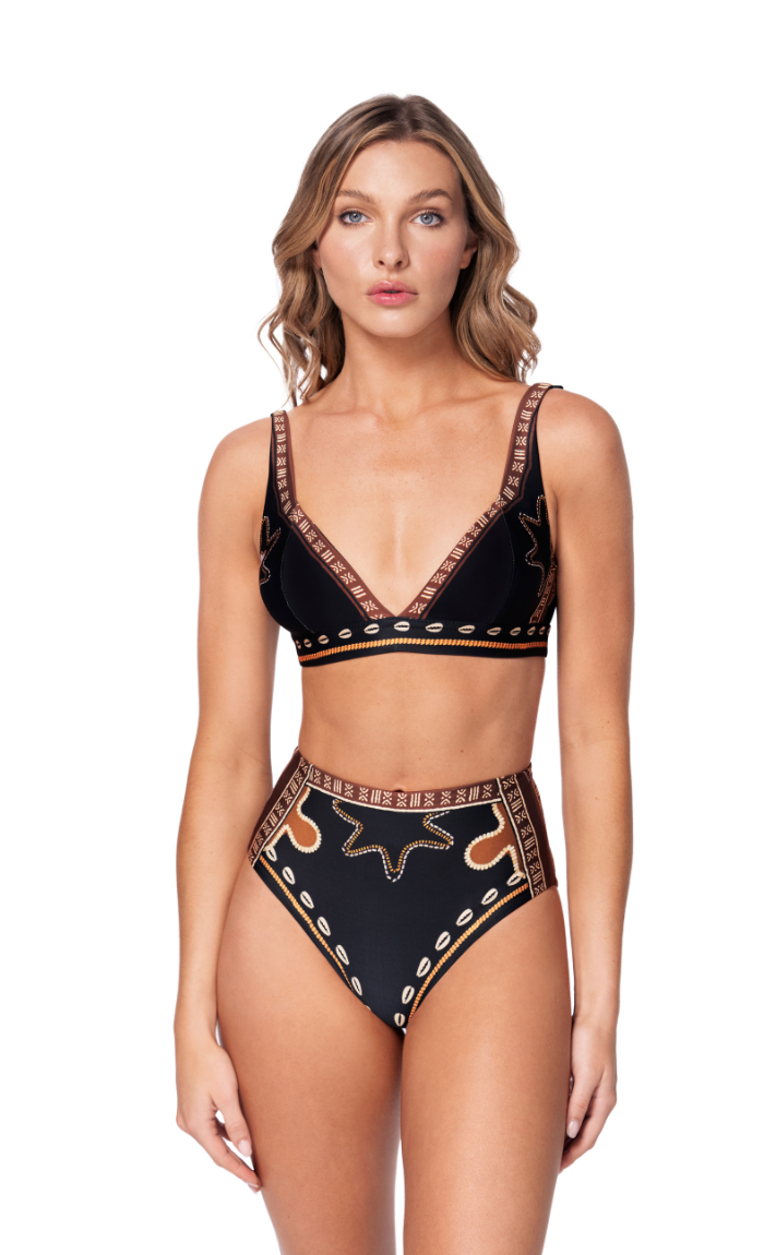 Luri Tribal Bikini Top