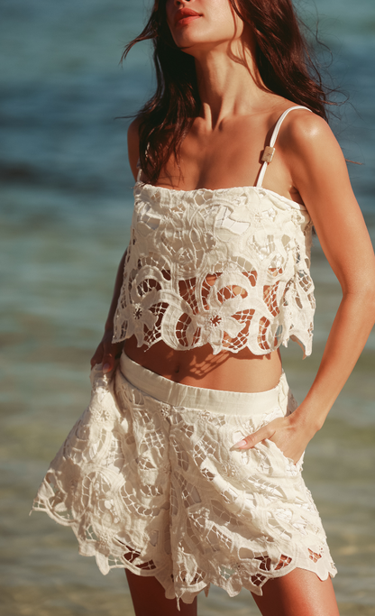 Jasmine Pearl Shorts