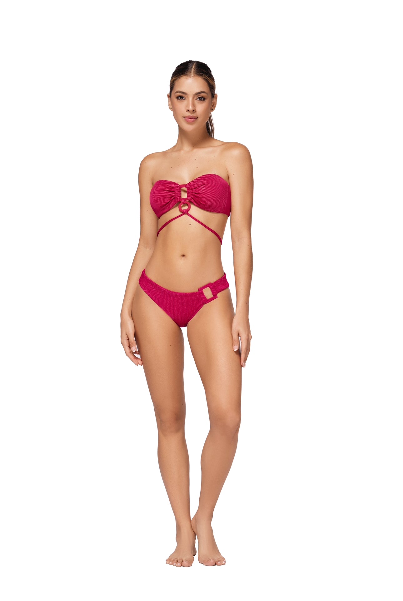 Charlotte Q Scarlet Bikini Bottom