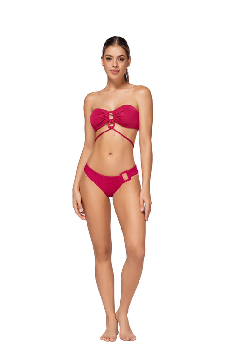 Charlotte Q Scarlet Bikini Bottom