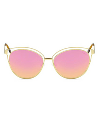 Gold w/ Pink Lenses
